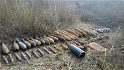 العثور على مواد متفجرة من مخلفات داعش الإرهابى غرب بغداد