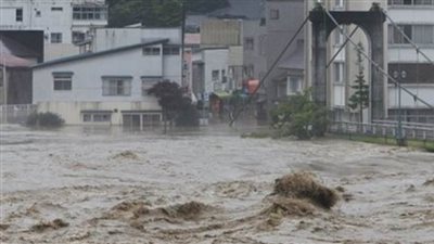 ارتفاع عدد ضحايا السيول بجنوب اليابان إلى 18 قتيلا و16 مفقودا