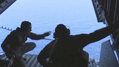 العثور على الصندوق الأسود الثانى لطائرة مصر للطيران المنكوبة