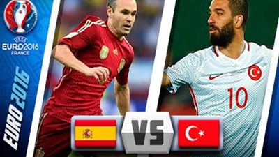 اسبانيا تسعي لتعزيز صدارتها بمواجهة تركيا في اليورو اليوم
