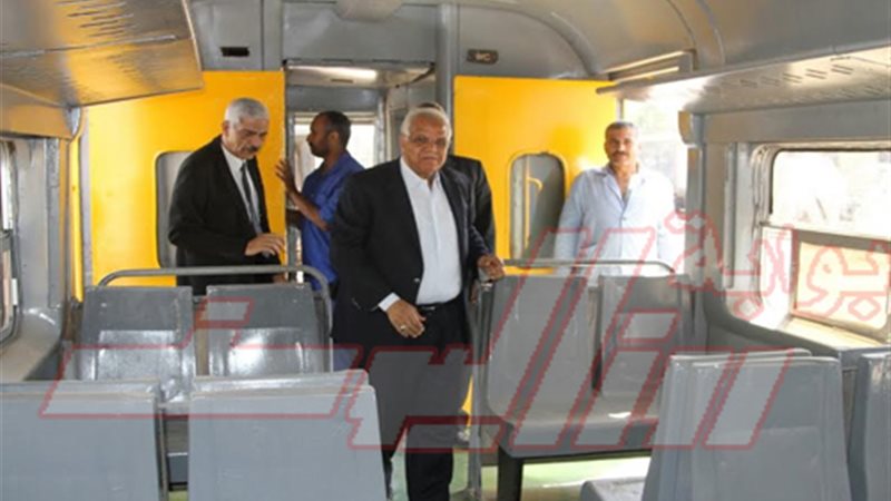 وزير النقل يتفقد