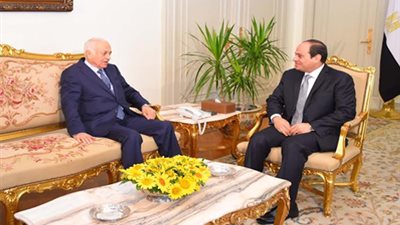 الرئيس يستقبل أمين عام جامعة الدول العربية بمناسبة اختتام مهام عمله‎