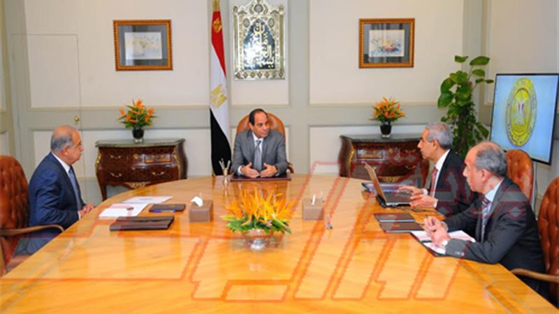 السيسي يستعرض ملف