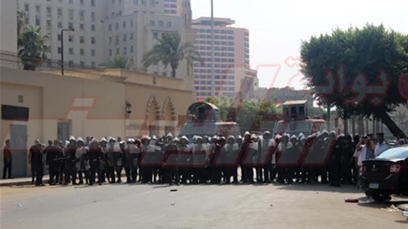 استنفار أمني بمحيط