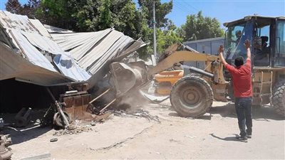 رفع وإزالة 511 حالة إشغال طريق بالبحيرة