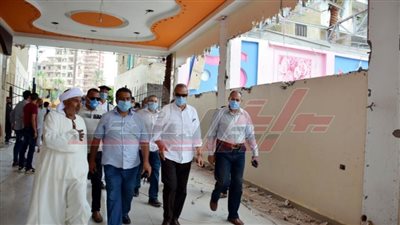  إزالة 3 قاعات أفراح مخالفة بكفر شكر