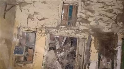 انهيار عقار غرب الإسكندرية بلا خسائر بشرية 