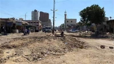 إزالة سوق الجمعة العشوائي بالإسماعيلية 