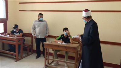 وكيل الأزهر يتفقد لجان الثانوية الأزهرية بالإسماعيلية