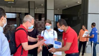 مطار شرم الشيخ يستقبل رحلتين من أوكرانيا تقلان 377 سائحاّ