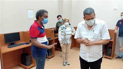 رئيس قصور الثقافة يتفقد المركز الثقافي بطنطا