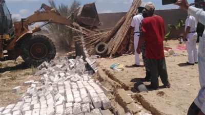 إزالة 5 حالات تعدٍ على أملاك الدولة بالبحيرة