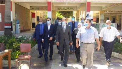 محافظ كفرالشيخ: جهود الدولة موجهة لتوفير جو آمن للطلاب 