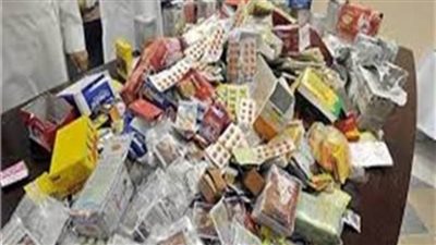 ضبط أكثر من 55 ألف عبوة أدوية منتهية الصلاحية بالإسكندرية