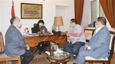 وزيرة الثقافة تناقش تفاصيل احتفالية تكريم اسم محمود رضا