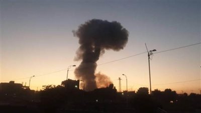 بالفيديو والصور..طائرة مجهولة تدمر مخزن أسلحة أمريكية فى سوريا 