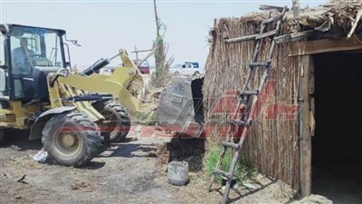 إزالة 253 حالة تعدٍ على أملاك الدولة بـ”المنوفية“