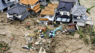 اليابان: الفيضانات والانهيارات الطينية تلحق أضرارا بأكثر من 50 موقعًا تراثيًا وثقافيًا