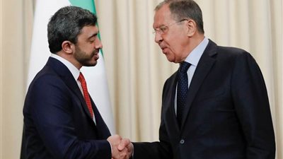 الخارجية الروسية: لافروف وبن زايد بحثا الملف الليبي وشددا على ضرورة إنهاء القتال