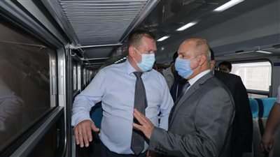 وزير النقل يشهد الانطلاقة الجديدة لأسطول السكة الحديد