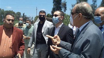 محافظ كفر الشيخ يضبط حالة تعدٍّ على الأراضي الزراعية