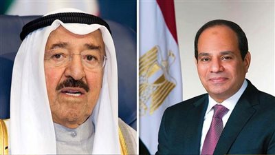 الرئيس السيسي يطمئن على صحة سمو أمير دولة الكويت