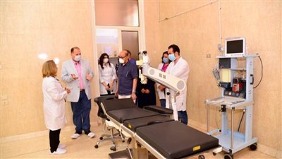محافظ أسيوط يفتتح مستشفى الرمد 