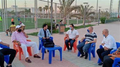 رئيس الاتحاد المصري للميني فوتبول يصل الغردقة ويتفقد عددا من الأندية