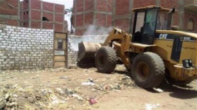 الداخلية تزيل التعديات على أراضي الدولة والرقعة الزراعية