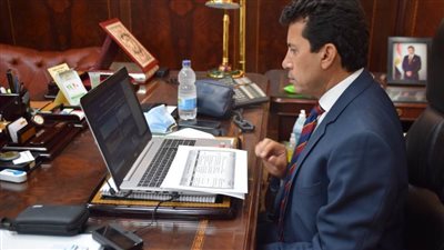 تفاصيل اجتماع وزير الشباب والرياضة مع محافظ الوادي الجديد