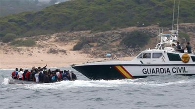 البحرية المغربية تعترض 107 مهاجرين في المتوسط