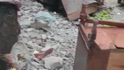 انهيار عقار شرق الإسكندرية ووفاة سائق توك توك تصادف مروره