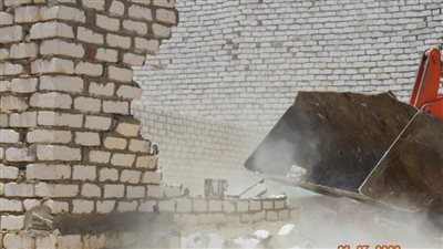 إزالة 405 حالات تعد في الموجة 16 ببني سويف