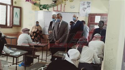 محافظ القليوبية يتابع انطلاق امتحانات الدبلومات الفنيه بمدارس طوخ