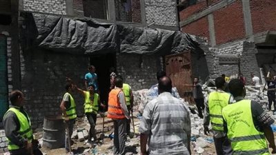 حملة لإزالة التعديات بغرب الإسكندرية