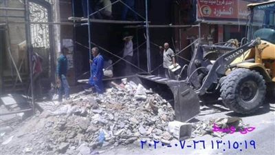 حملة بحي وسط بالإسكندرية لرفع ٣٠ طن مخلفات 