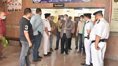 محافظ أسيوط يزور مركز شرطة ساحل سليم ويتفقد الخدمات الأمنية