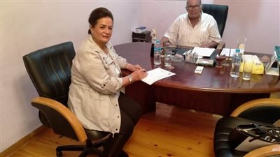 محافظ البحيرة السابق تنضم لحزب حماة الوطن بالإسكندرية 