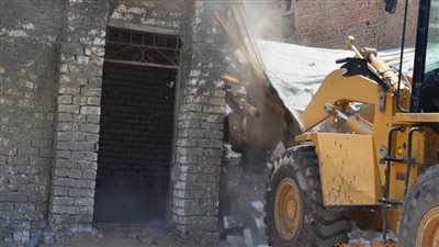 إزالة 476 حالة تعد في الموجة الـ16 ببني سويف