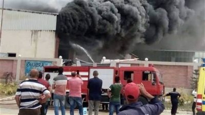 ندب الأدلة الجنائية لمعاينة حريق بمستشفى في الإسكندرية