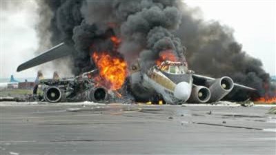   اصطدام طائرتين في الجو بولاية نيفادا الأمريكية