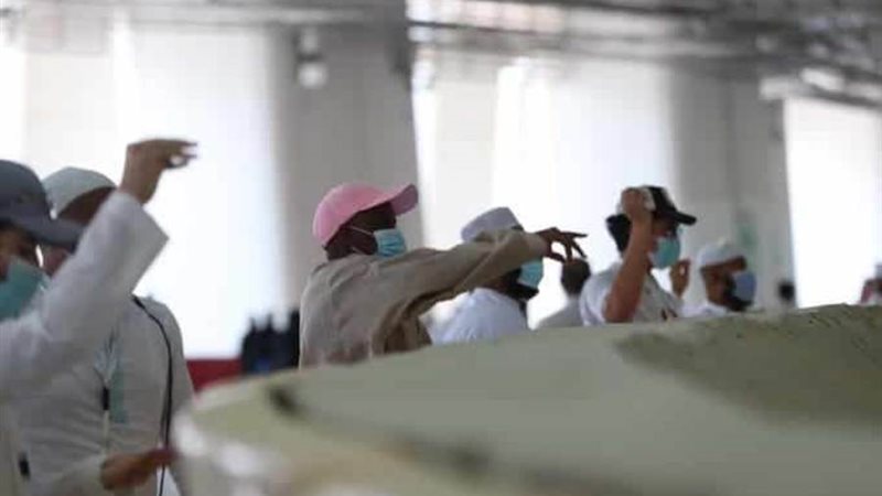 رمي الجمرات الثلاث