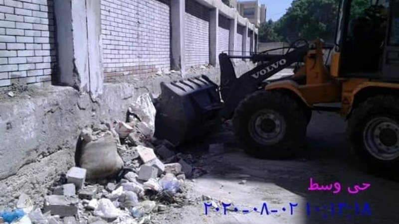 حملة لرفع مخلفات