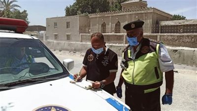 ضبط 4945 مخالفة مرورية على مستوى الجمهورية