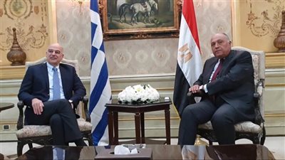 عاجل.. مباحثات مصرية - يونانية اليوم بالقاهرة على مستوى وزيرى الخارجية