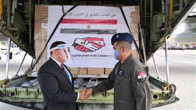 شاهد.. مساعدات عاجلة لجمهورية لبنان بتوجيهات من الرئيس السيسي  
