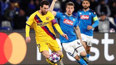 برشلونة يقصي نابولي ويتأهل لربع نهائي أبطال أوروبا