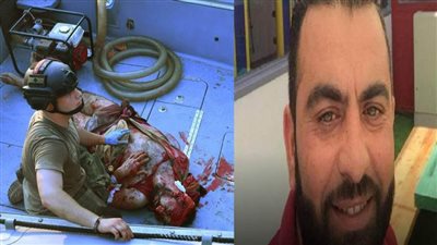 معجزة.. شاب القاه انفجار لبنان في البحر ٣٠ ساعة صارع فيها الموت وجراحه