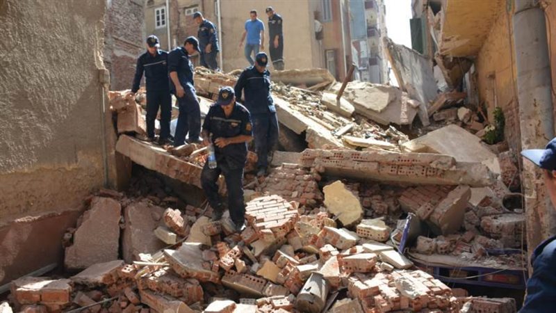 اثار الانهيار