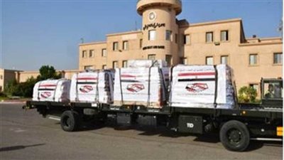 مصر تواصل فتح الجسر الجوي لإرسال المساعدات العاجلة إلى لبنان